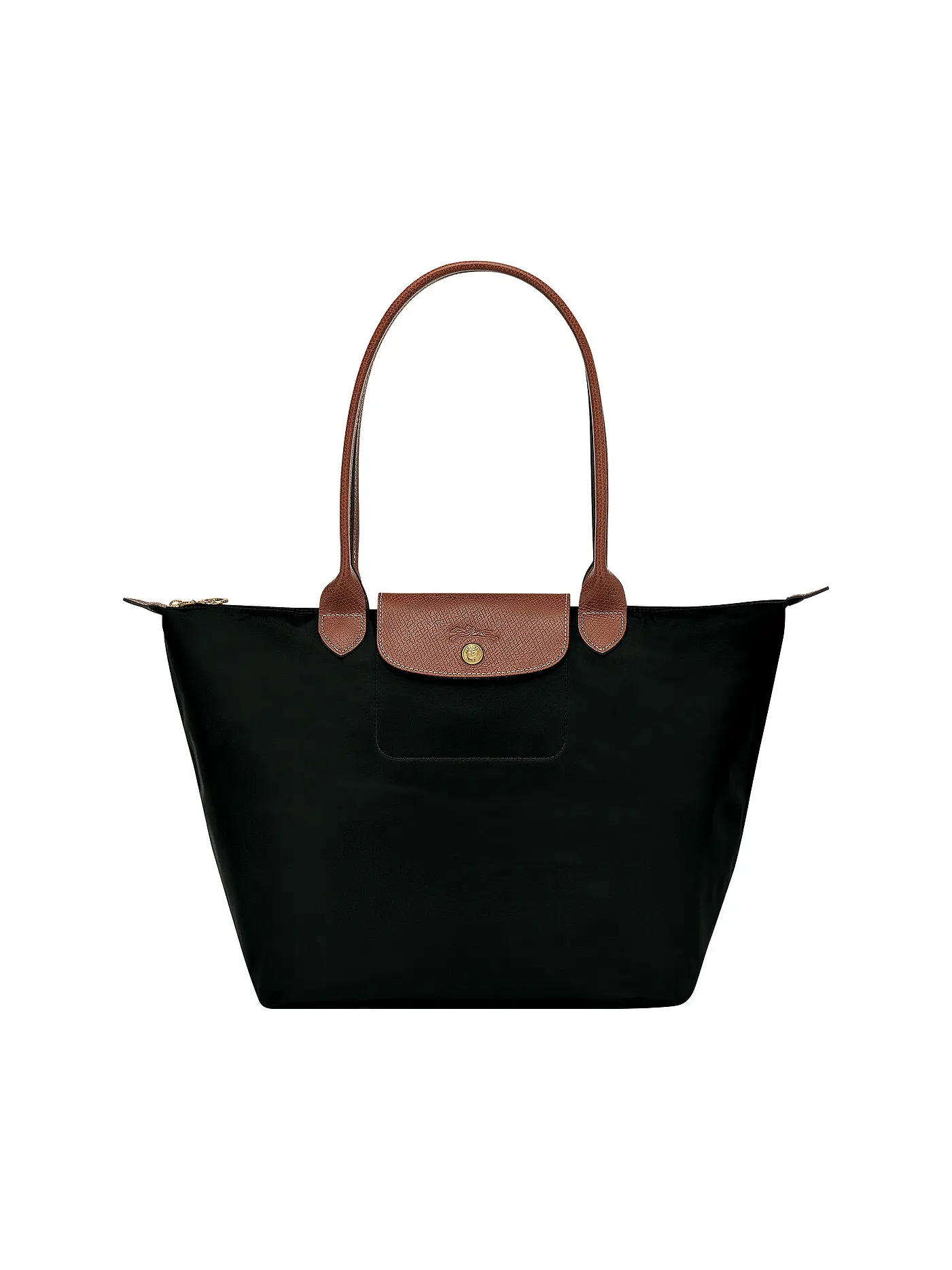LONGCHAMP | Le Pliage Original Shopper Large, Chamois | schwarz